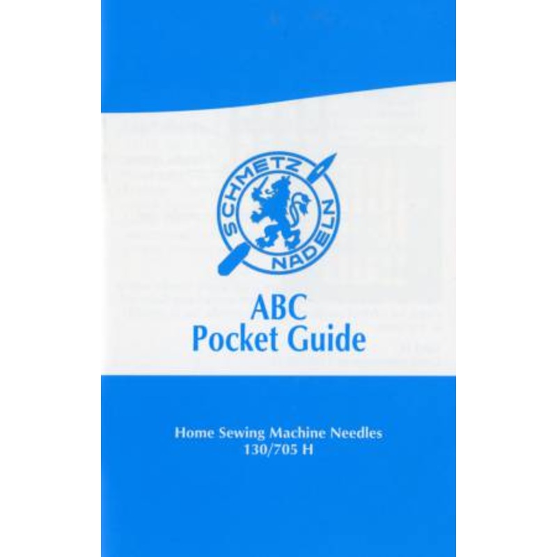 Schmetz Needle ABC Pocket Guide d81