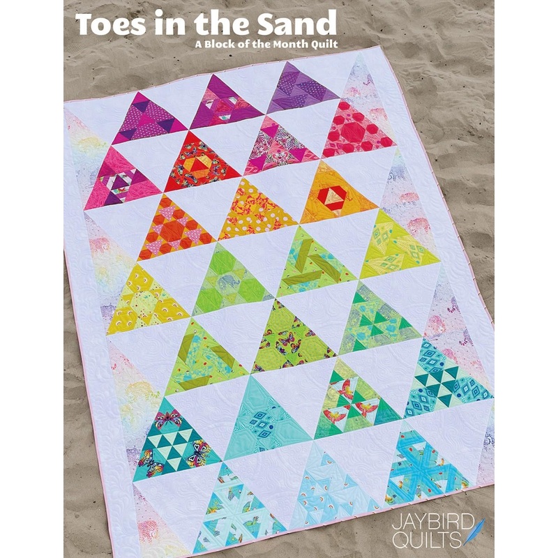 Toes In The Sand Block Of The Month Pattern Only