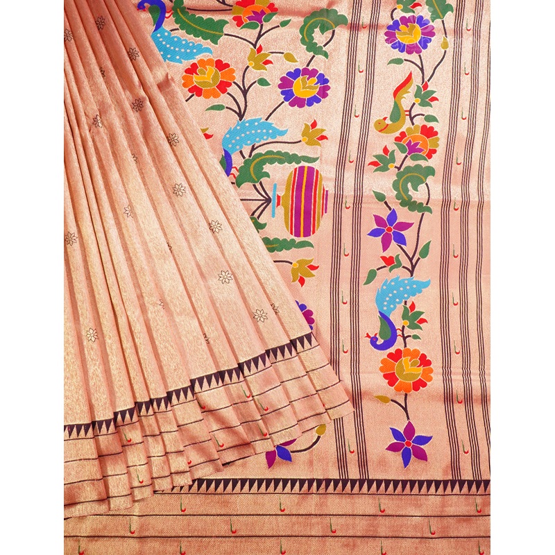 SEMI PAITHANI SAREE-SPS73