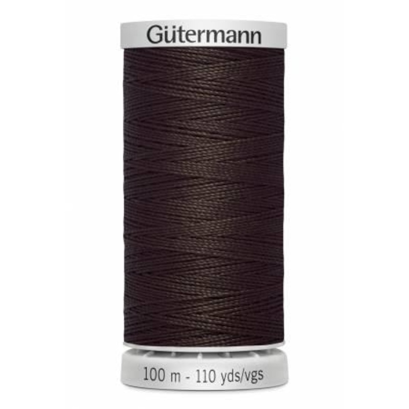 Extra Strong Polyester Upholstery Thread 100m - Walnut - 724032-696