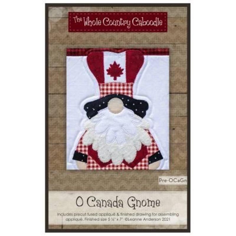 O Canada Gnome Precut Fused