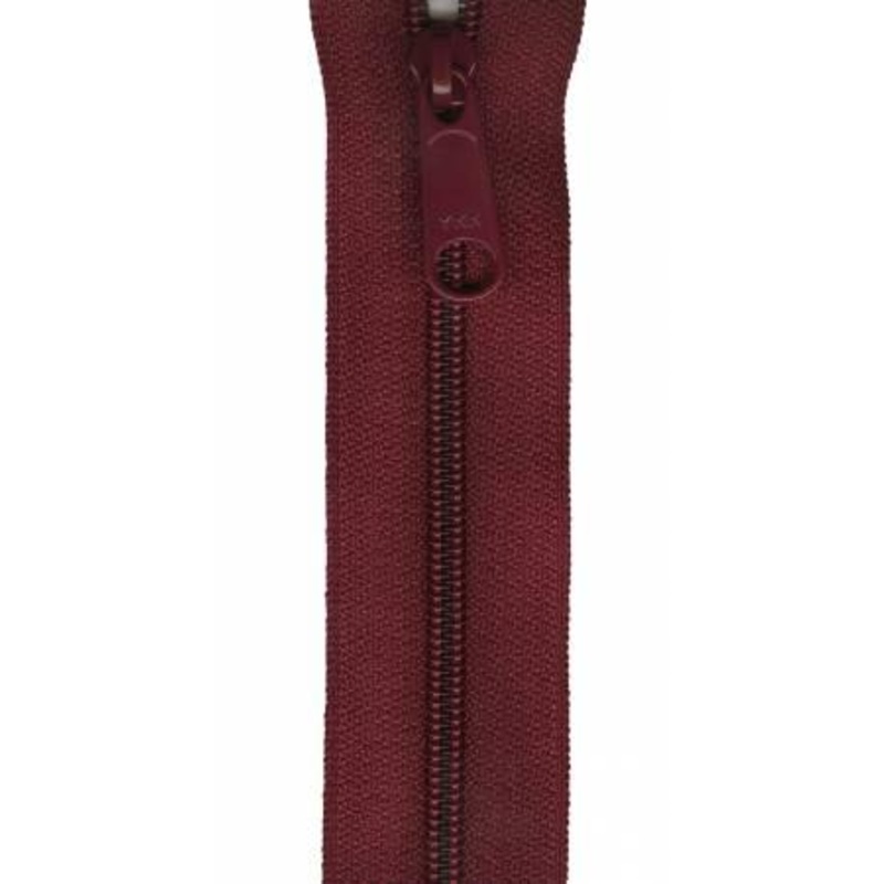 Ziplon Closed Bottom Zipper14" - Burgundy - 04-14527
