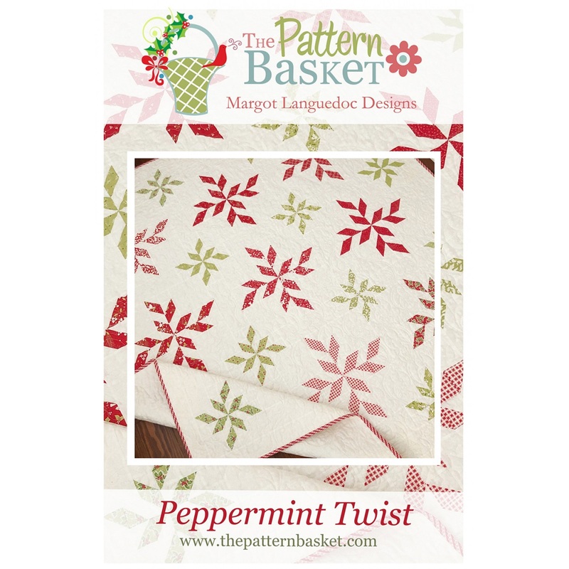 Peppermint Twist Quilt Pattern by The Pattern Basket