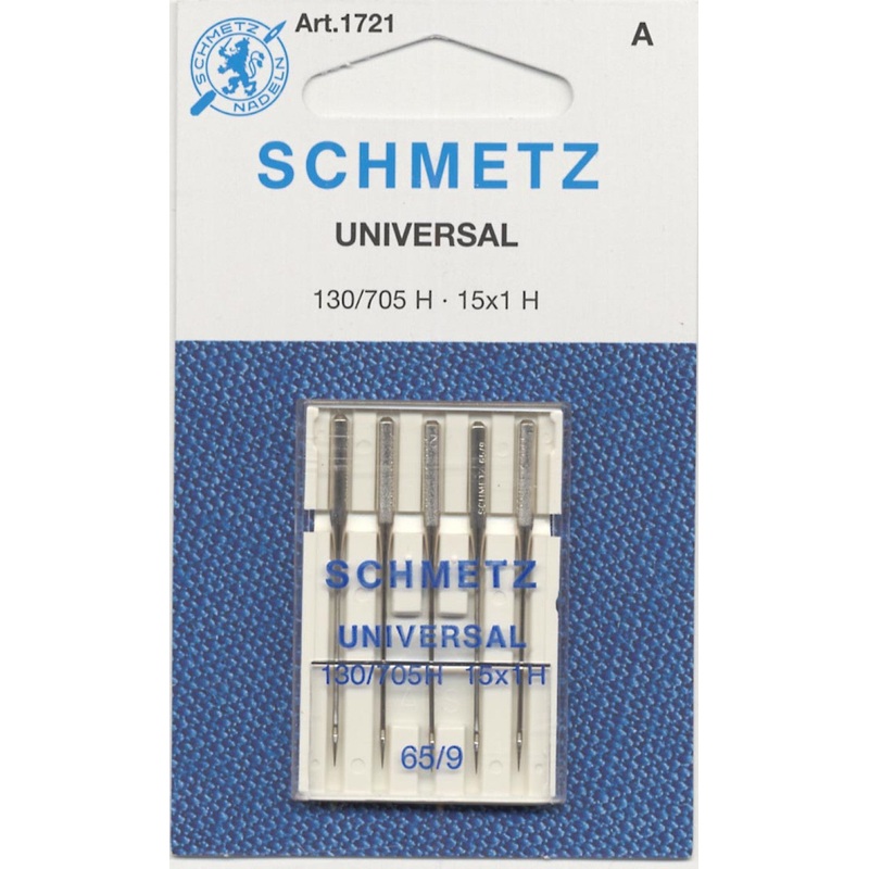 Schmetz Universal Machine Needle Size 9/65 # 1721
