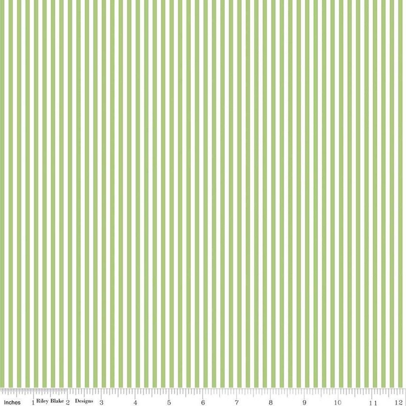 1/8" Stripe-Green C495-GREEN