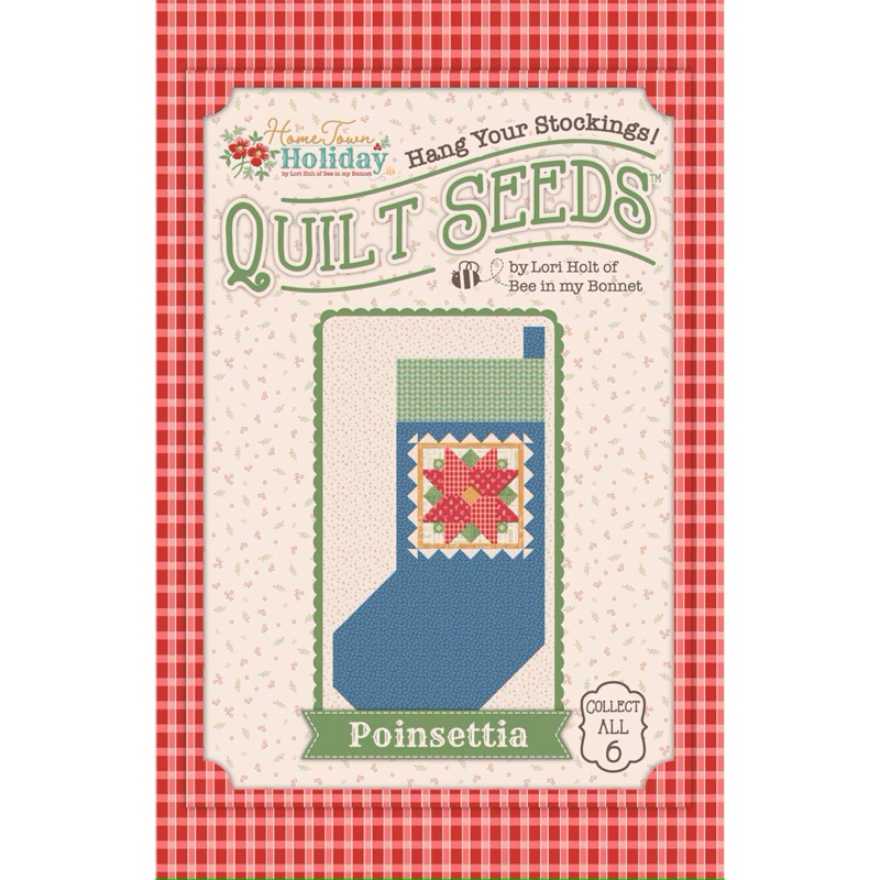 Riley Blake Designs Lori Holt Home Town Holiday 2 Quilt Seeds Block Pattern ST-36040