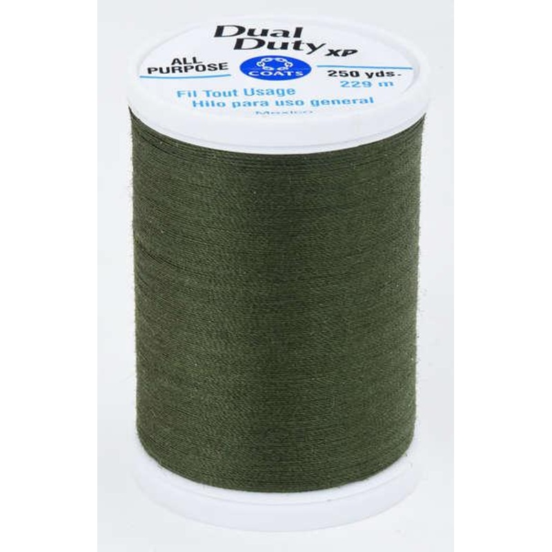 Coats Dual Duty XP Polyester Thread 250yds Spinach - S9106380