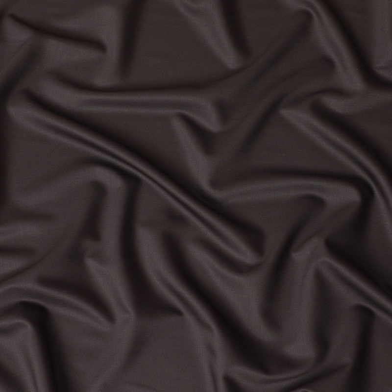 Petrol blue Plain Premium pure English Super 120's all wool suiting fabric-D16457