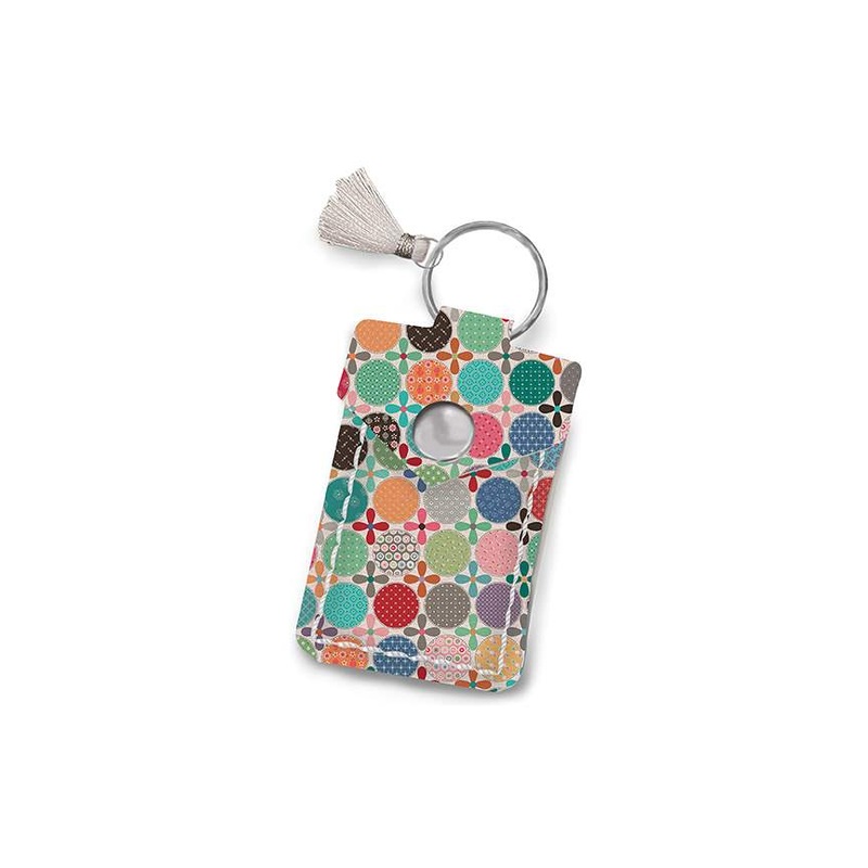 Riley Blake Designs Lori Holt Daisy Dots Leather Scissor Pouch STLR-45542