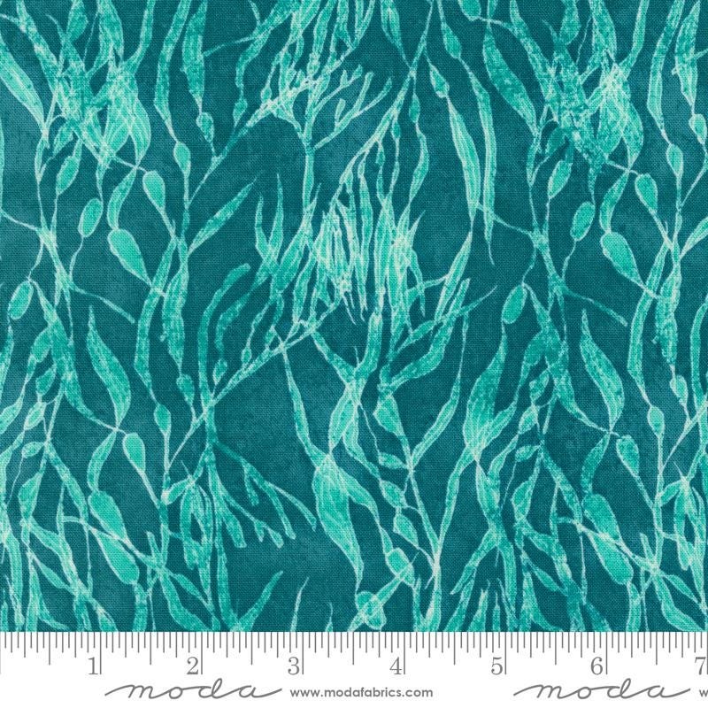 Serena Shores Seaweeds Lagoon 48773-23 by Robin Pickens Sold in 1/2 Yard Increments