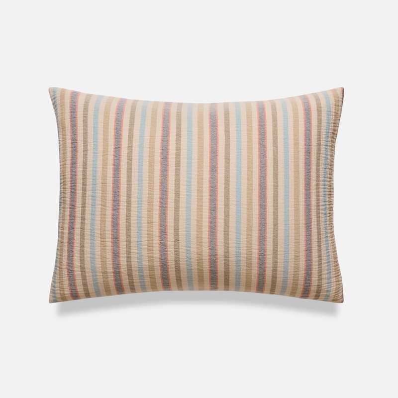 Sunwashed Stripe Sham Set Cream