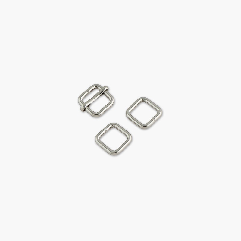 1/2" Style 1 Basic Hardware Kit Nickel