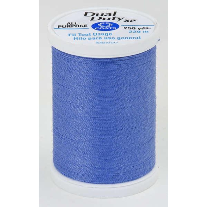 Coats Dual Duty XP Polyester Thread 250yds Periwinkle - S9104250