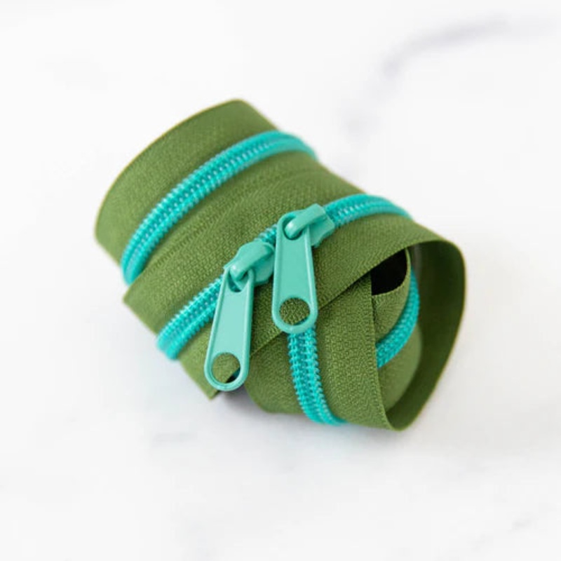 Stitch Supply Co. - Zipper in Lagoon - 30"