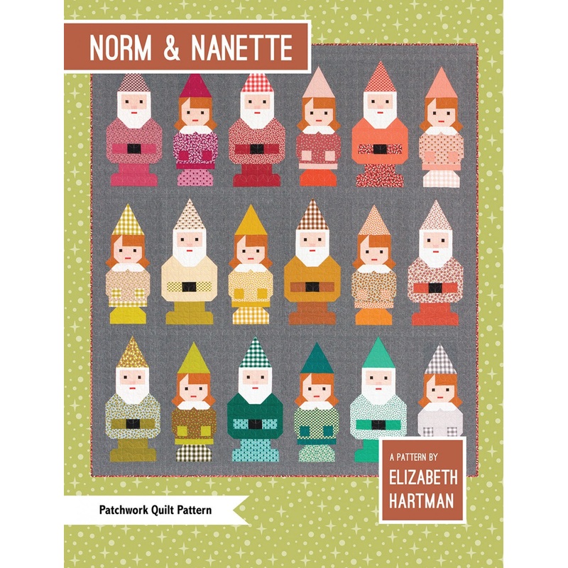 Norm and Nanette Quilt Pattern by Elizabeth Hartman EH046