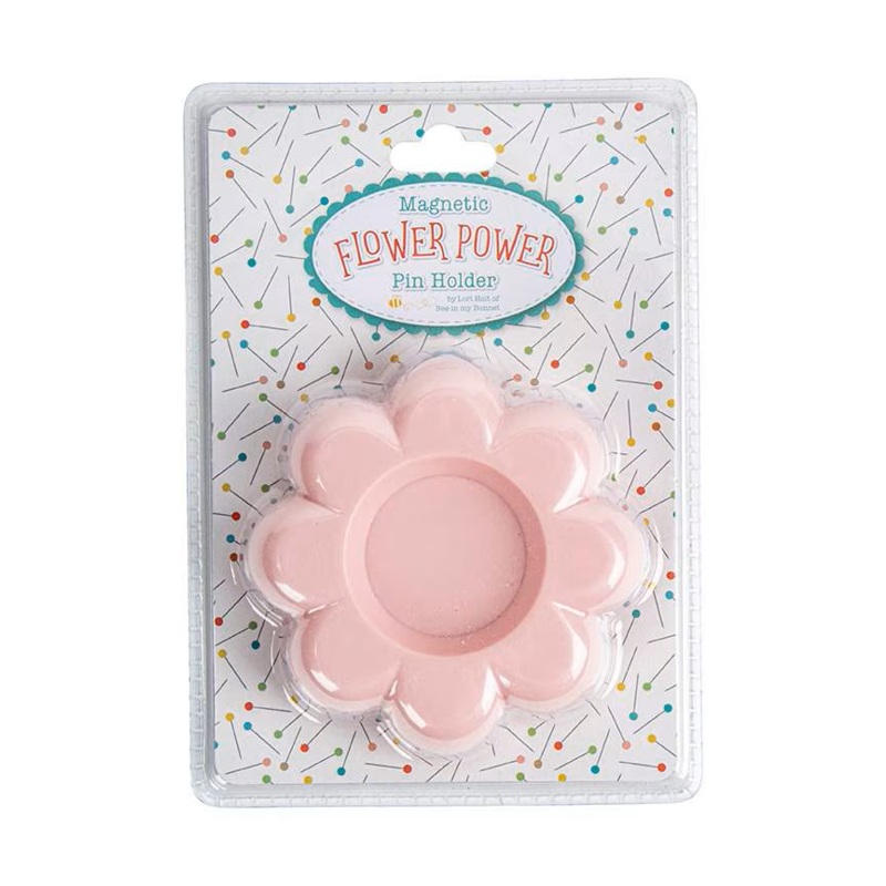 Riley Blake Designs Lori Holt Frosting Flower Power Magnetic Pin Holder ST-28248