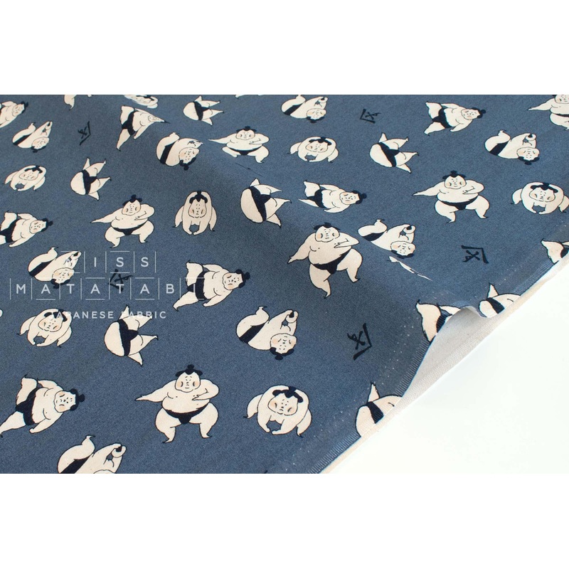 Sumo Wrestlers - blue
