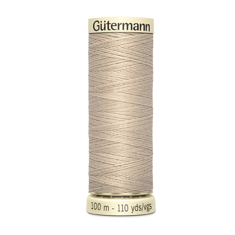Gutermann 506 SAND Sew-all Polyester All Purpose Thread 100m/110yds