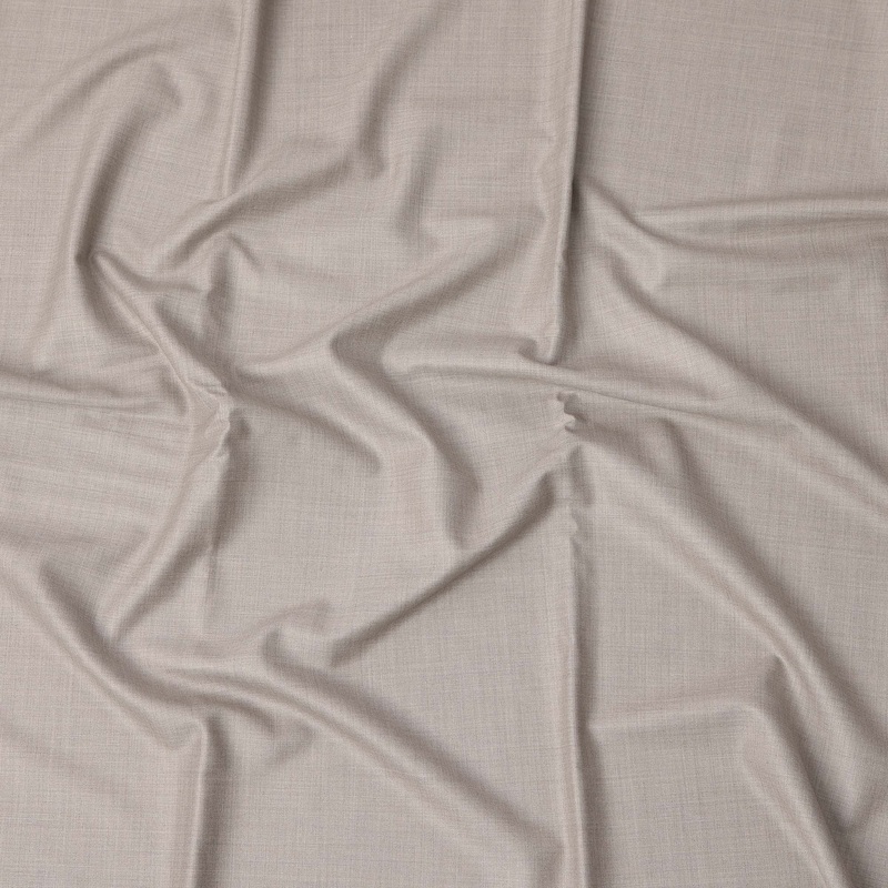 Sand Beige Loro Piana Super 170s Extrafine Wool Italian Suiting Fabric, Width 150 Cms, Length 3.75 Mtrs, Made in Italy-D26052