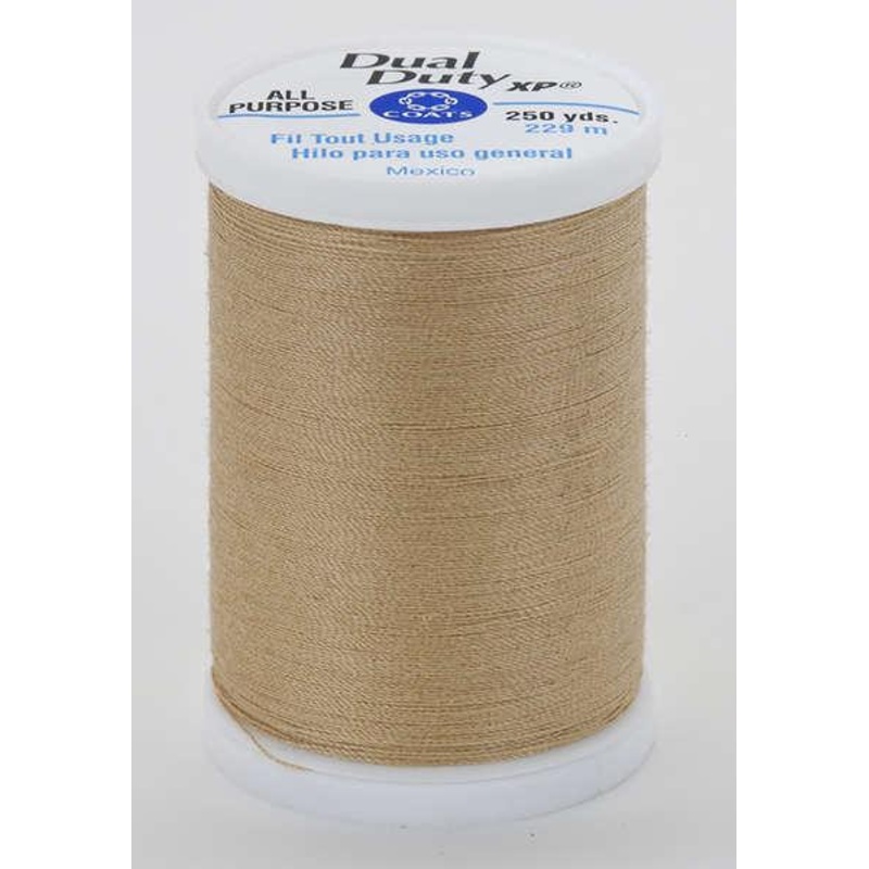 Coats Dual Duty XP Polyester Thread 250yds Camel - S9108230