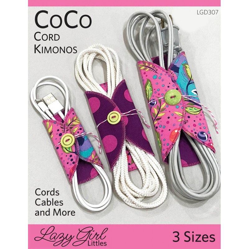 CoCo Cord Kimonos sewing pattern From Lazy Girl Designs LGD 307