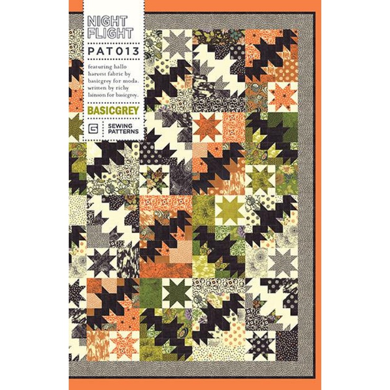 Night Flight Quilt Pattern by Basic Grey