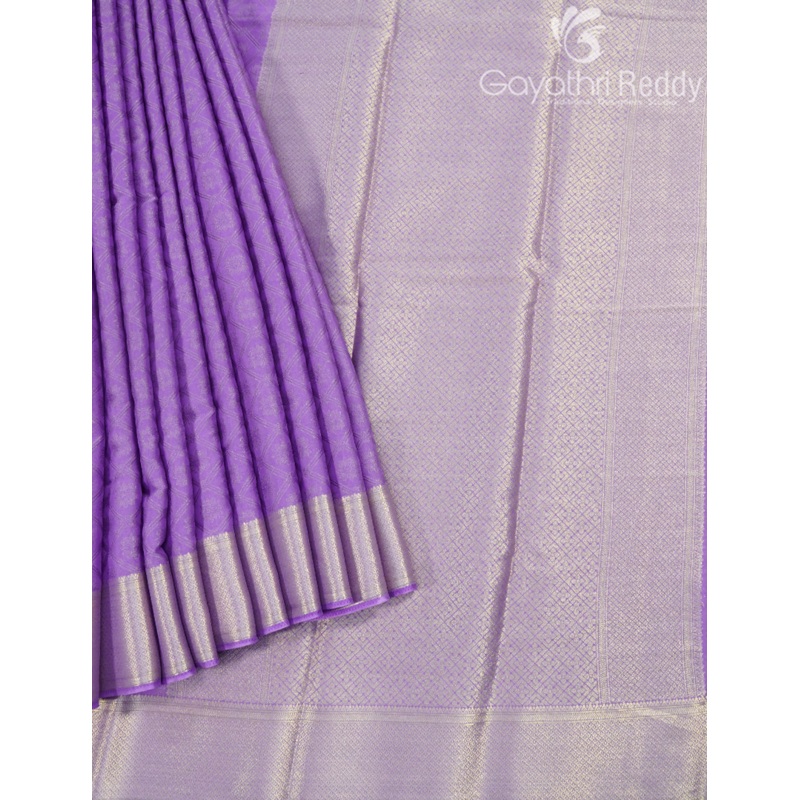 SEMI MYSORE CREPE SAREE-SMC310