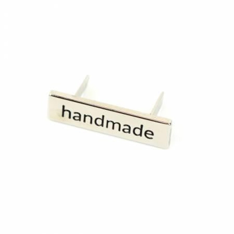 Serif Handmade Labels Nickel STS214S