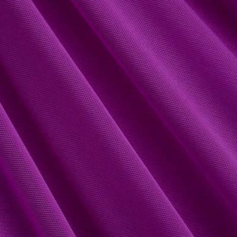 Sheer Stretch Mesh Hibiscus 60