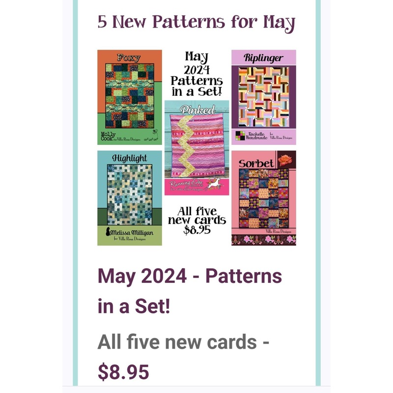 Villa Rosa Monthly Pattern Set May 2024