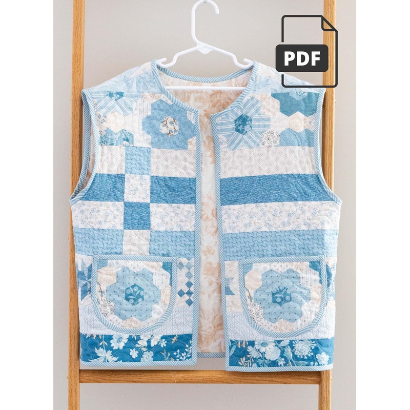 Quilter's Vest Pattern PDF (download)
