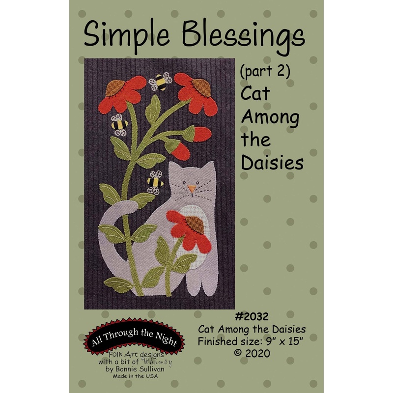 #2032 Simple Blessing "Cat Among the Daisies" Part #2