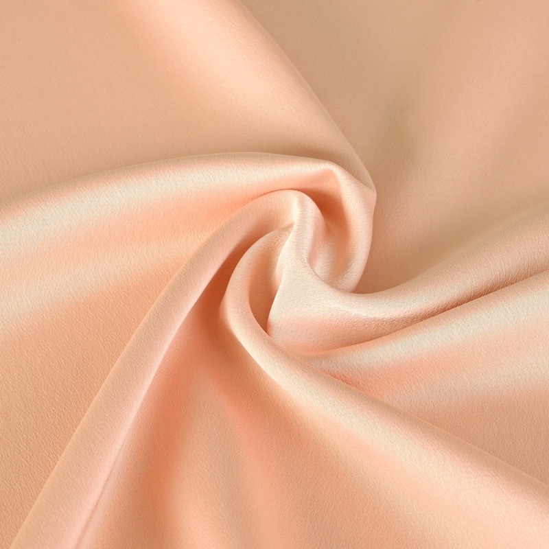 Peach Satin Fabric 98883