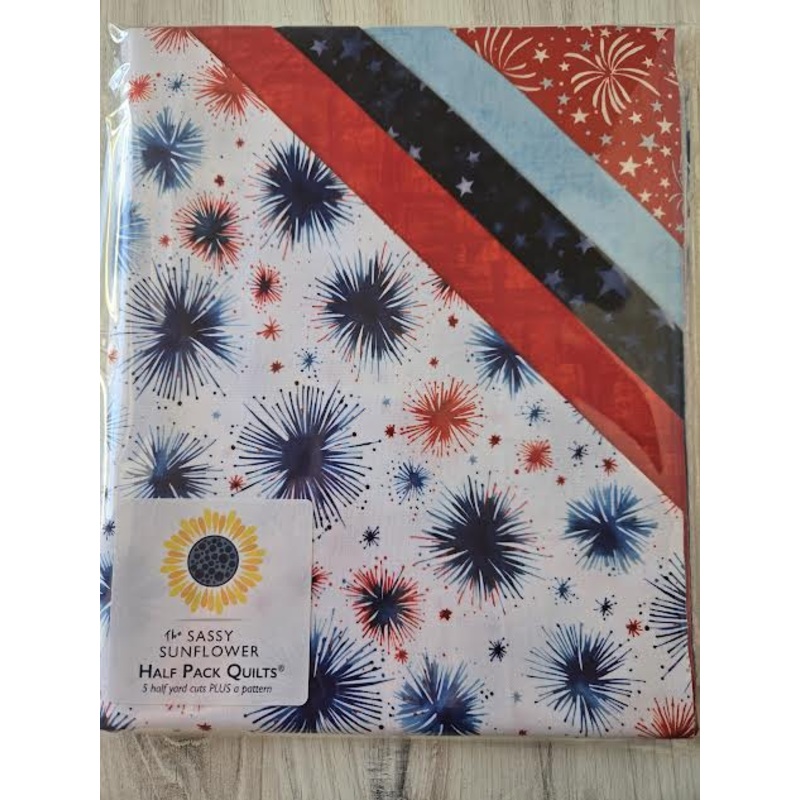 Sassy Sunflower Half Pack Quilts - Celebrate Liberty