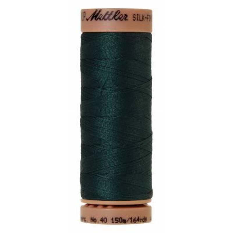 Silk-Finish Swamp 40wt 150M Solid Cotton Thread - 9136-0757