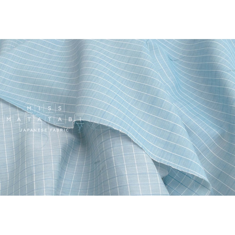 Yarn Dyed Cotton Check - blue