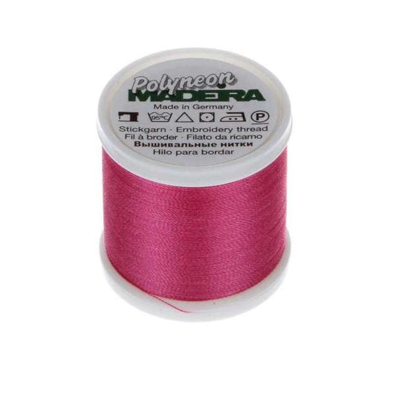 Polyneon Poly Emb Thrd Hot Pink 9845-1990