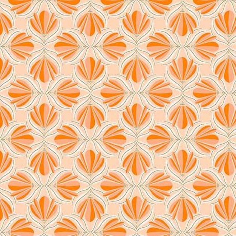 Serenade - Hourglass Flowers - Peach 2710-31528-C