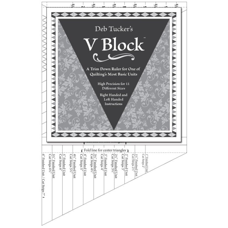 Studio 180 Design V Block Ruler DT11