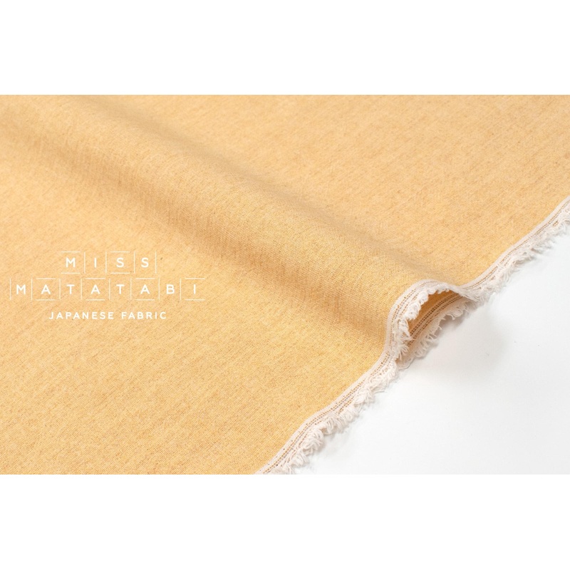 Yarn-Dyed Murazome Solids - yellow