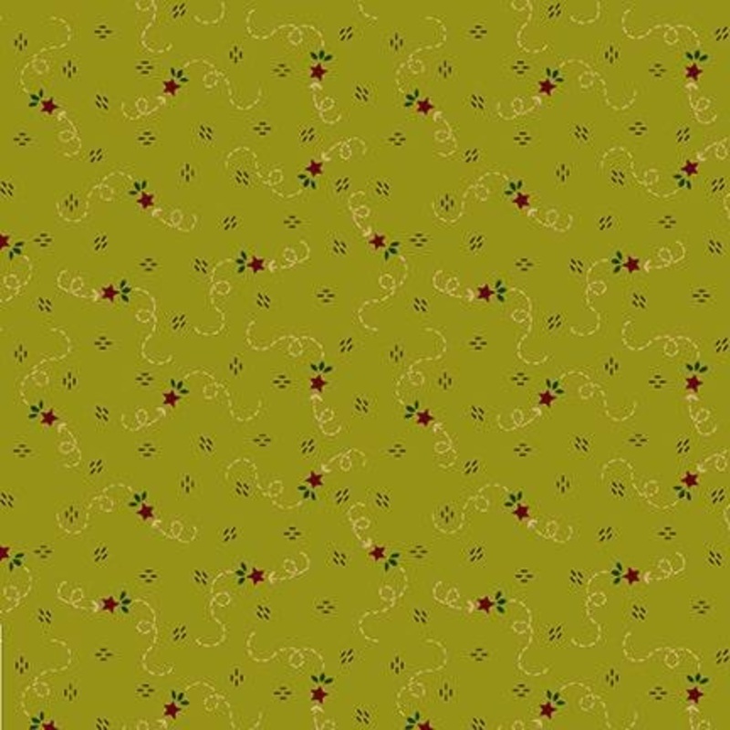 Quiet Grace Meandering Stars - Kiwi