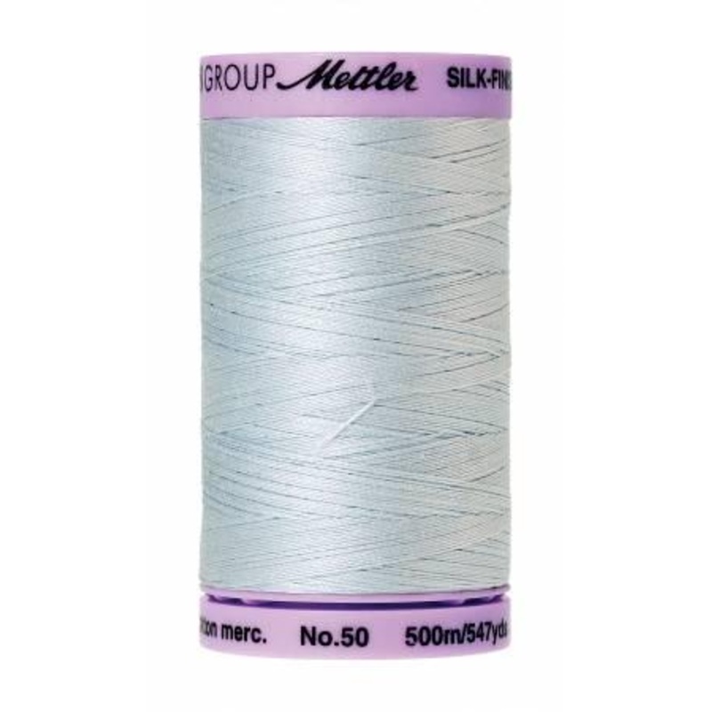 Silk-Finish Starlight Blue 50wt 500M Solid Cotton Thread - 9104-0039