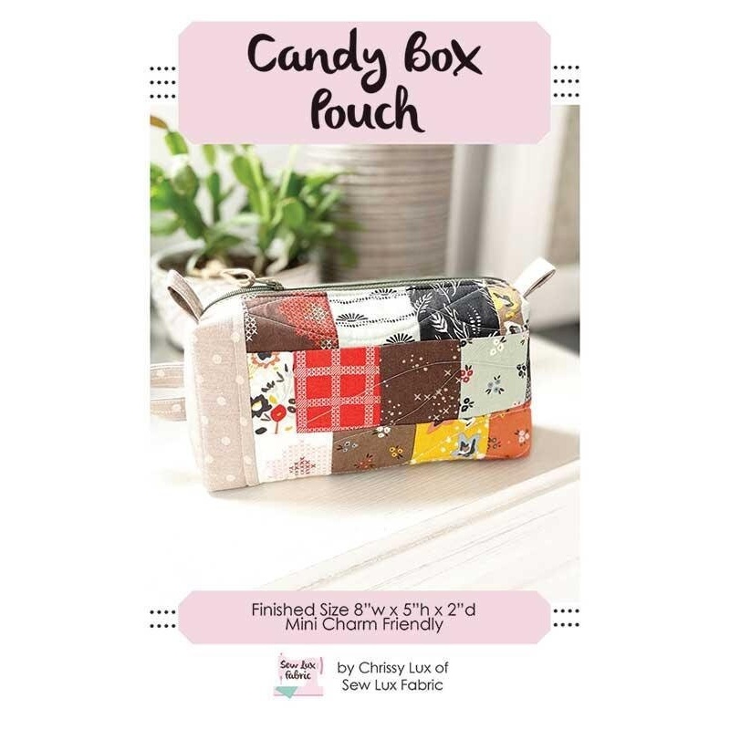 Candy Box Pouch Pattern SLF2303 by Chrissy Lux of Sew Lux Fabrics