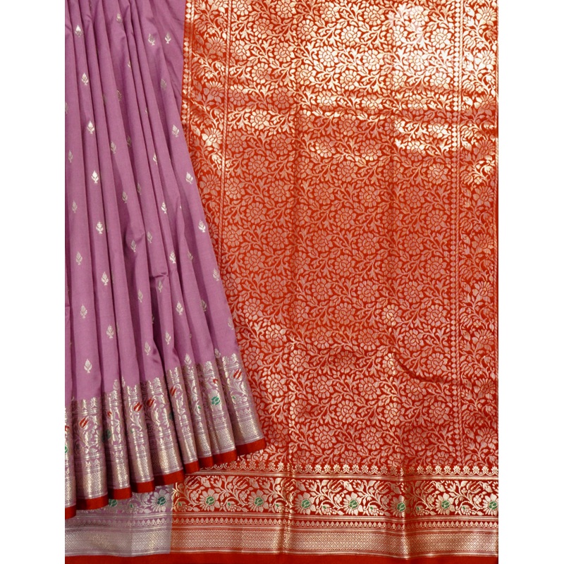 SEMI KATAN SAREE-SKN136