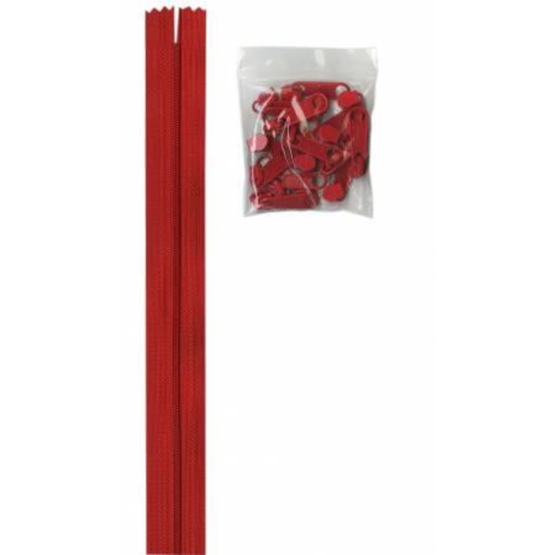 Zipper BTY - Atom Red
