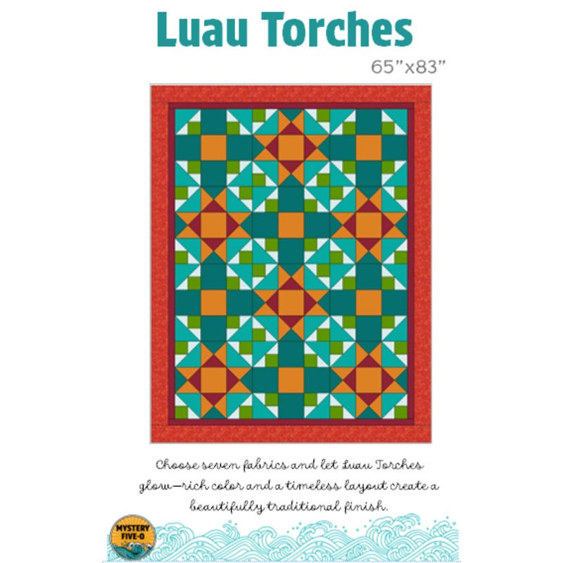 Luau Torches Digital Pattern - m50-l-torc-dd