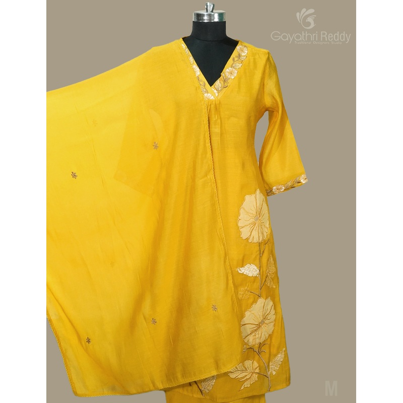 READYMADE DRESS SET(3PC)-KDS934