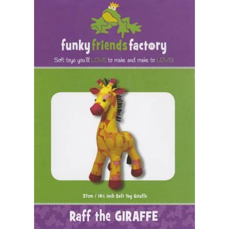 Funky Friends Factory Raff Giraffe Pattern FF4071