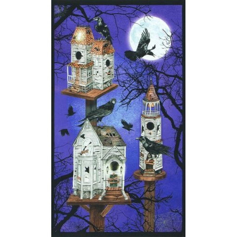 Raven Moon "Gumdrop" Panel by Robert Kaufman
