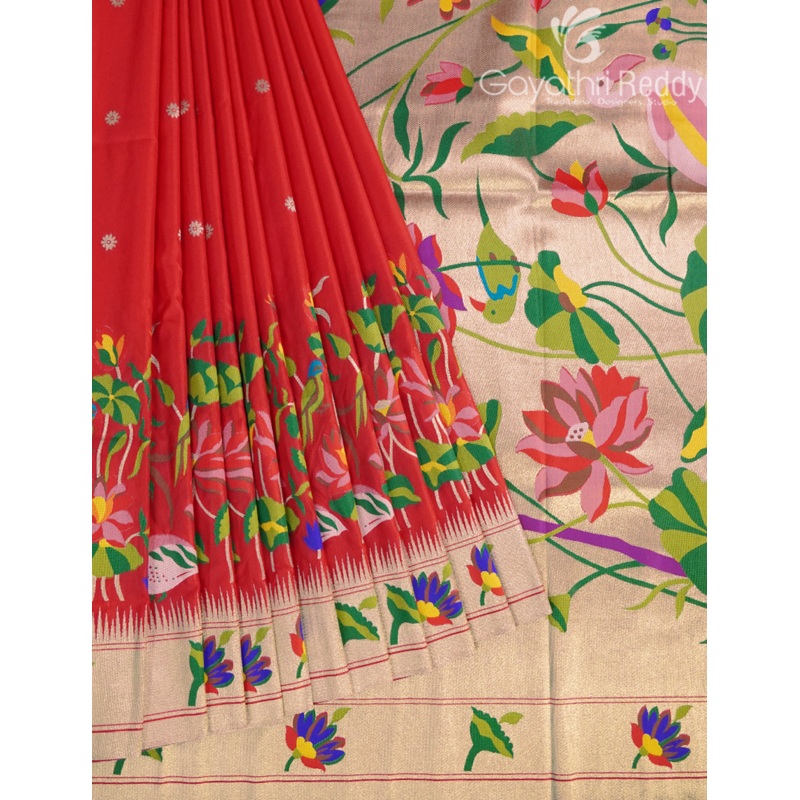 SEMI PAITHANI SAREE-SPS39